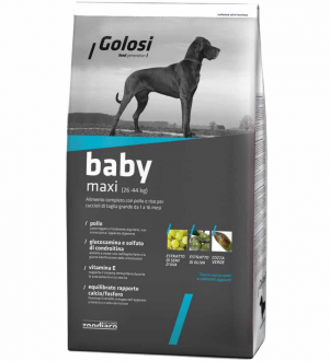 Golosi Baby Maxi Puppy Tavuklu 3 kg Köpek Maması kullananlar yorumlar